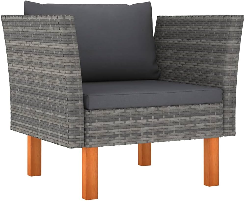 🌿✨ Cozy Patio 3-Piece Set | Rattan Lounge & Chill Furniture 🛋️☀️