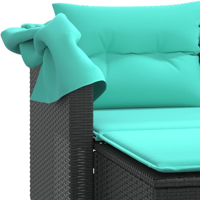 🪑🌿 2-Seater Outdoor Patio Sofa Set 🏡✨ | Retractable Lounge Furniture ☀️💚