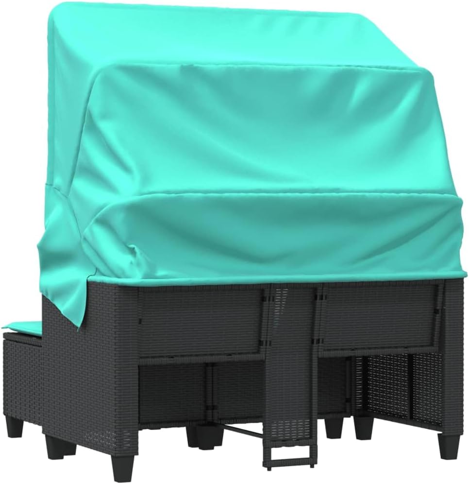 🪑🌿 2-Seater Outdoor Patio Sofa Set 🏡✨ | Retractable Lounge Furniture ☀️💚