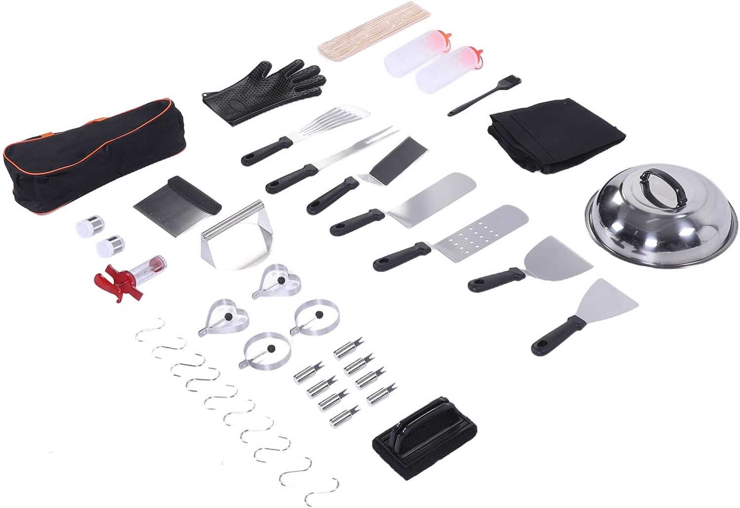 🔥🍳 Outdoor Griddle Tool Set 🌿✨ | Spatulas & Accessories for BBQ & Camping 🏕️🛠️
