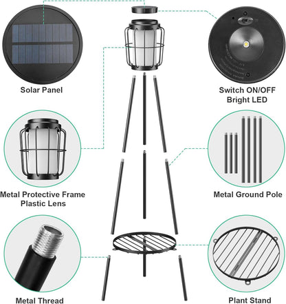 ☀️ Auto Dusk to Dawn Waterproof Patio Lighting ✨ Backyard Pathway Gift for Him Her 🎁💚