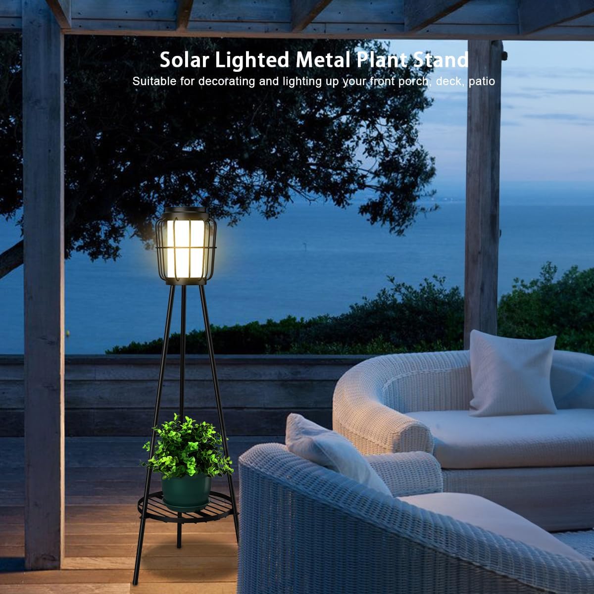 ☀️ Auto Dusk to Dawn Waterproof Patio Lighting ✨ Backyard Pathway Gift for Him Her 🎁💚