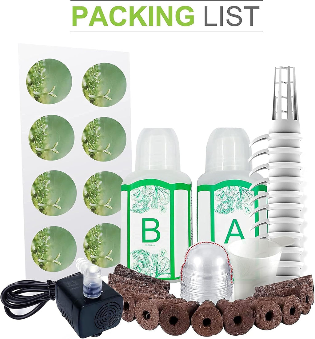 🌱✨ Smart Indoor Hydroponic Garden Kit 🪴💧 | Grow Fresh Herbs & Veggies Year-Round 🌿☀️