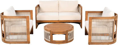 🌿☀️ Outdoor Cozy Patio Sectional Set 🛋️✨