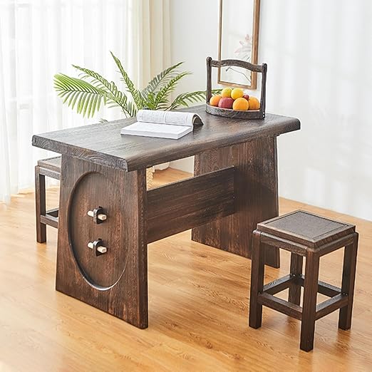 🪵✨ Minimalist Zen Coffee Table 🏡☕ Portable Lightweight Table 🌿