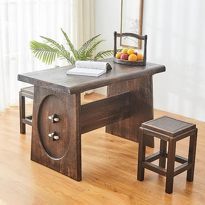 🪵✨ Minimalist Zen Coffee Table 🏡☕ Portable Lightweight Table 🌿