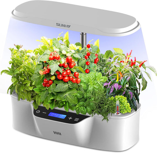 🌱✨ Smart Indoor Hydroponic Garden Kit 🪴💧 | Grow Fresh Herbs & Veggies Year-Round 🌿☀️