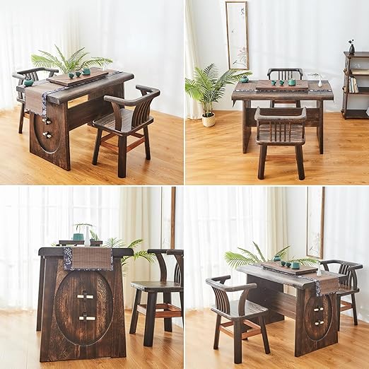 🪵✨ Minimalist Zen Coffee Table 🏡☕ Portable Lightweight Table 🌿