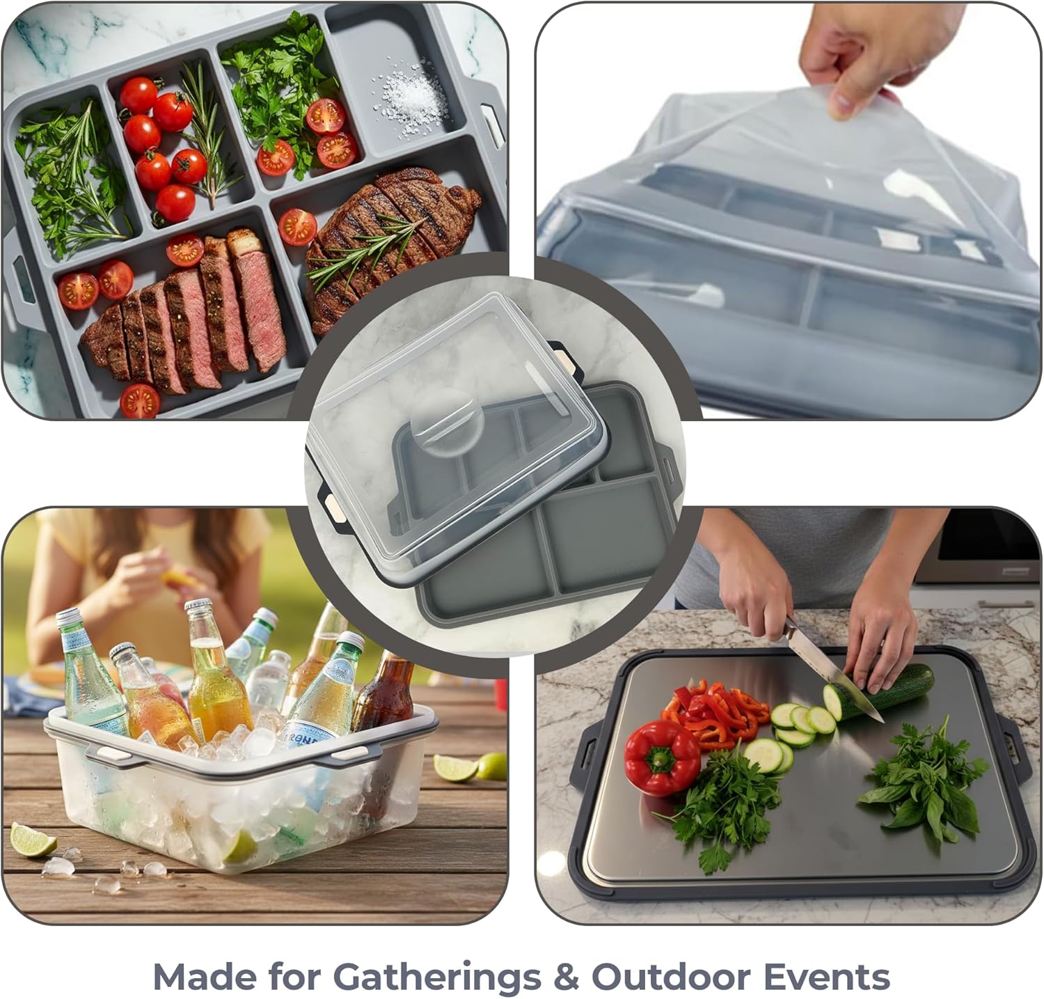 🏕️ Outdoor Kitchen Essential 🧘 Space Saving Cookware for RV Van Life Camper 🚐🎄