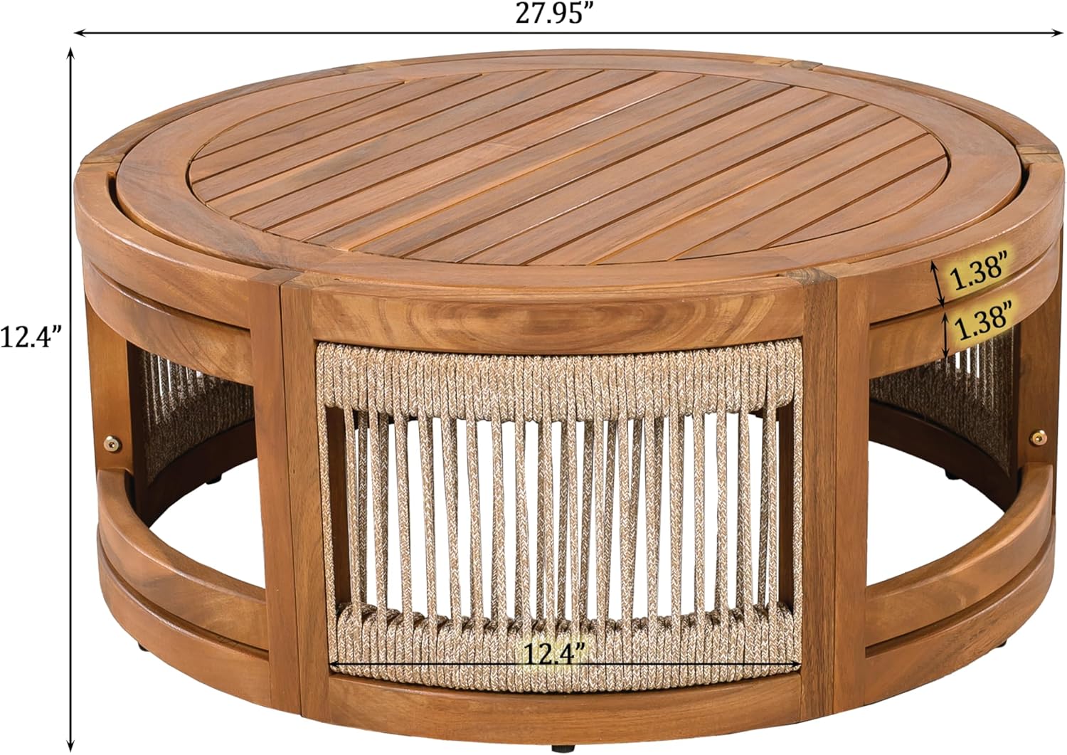 🌿☀️ Outdoor Cozy Patio Sectional Set 🛋️✨