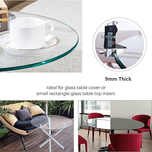 🪑☀️ Outdoor Rattan Coffee Table 🌿✨ | Glass Top Patio Center Table 🏡💚
