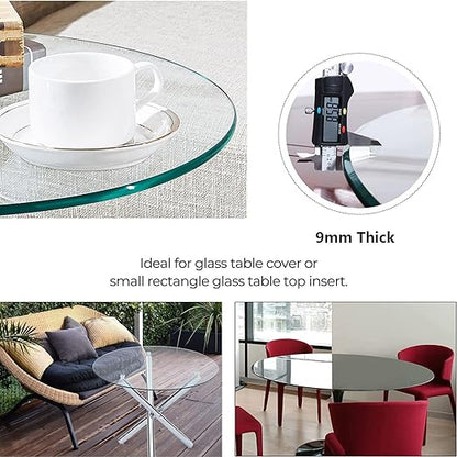 🪑☀️ Outdoor Rattan Coffee Table 🌿✨ | Glass Top Patio Center Table 🏡💚